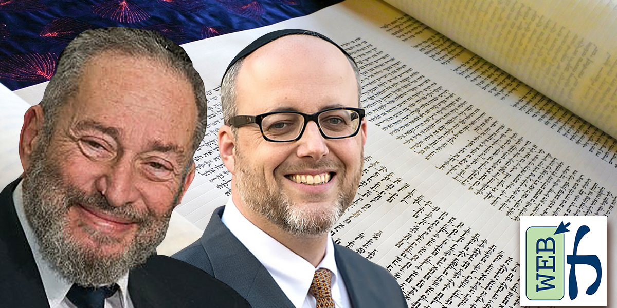 Rabbis Brovender and Saks with Torah