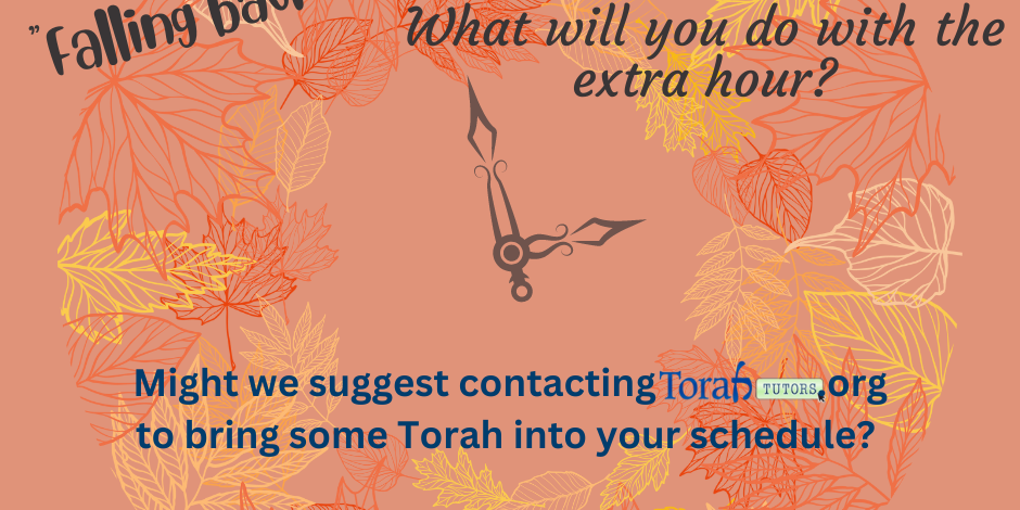 Falling back this weekend (11-4-22)